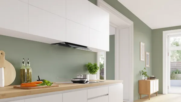 Bosch DBB67DP60B Integrated Design Hood in Matt black 