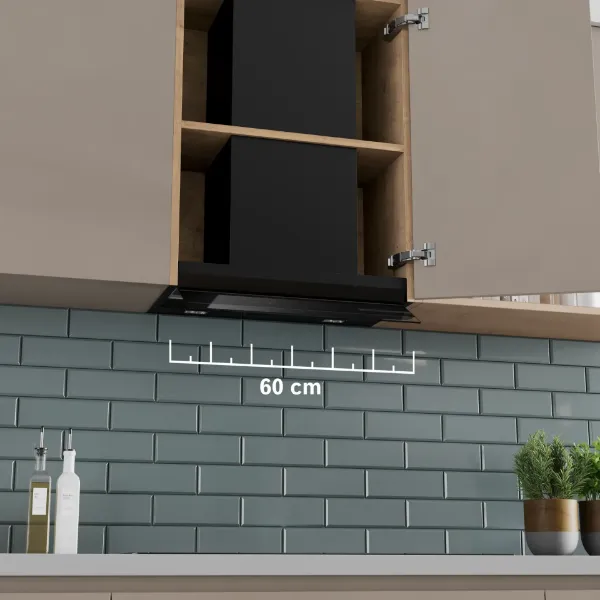 Bosch DBB67DP60B Integrated Design Hood in Matt black 