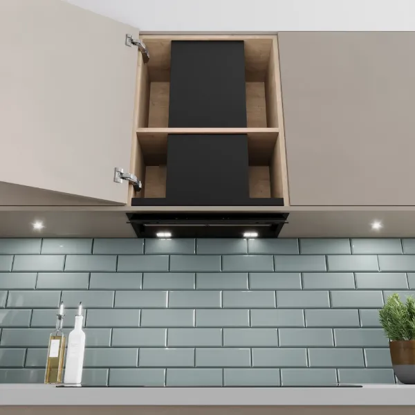 Bosch DBB67DP60B Integrated Design Hood in Matt black 