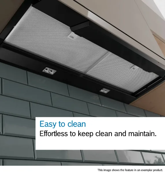 Bosch DBB67DP60B Integrated Design Hood in Matt black 