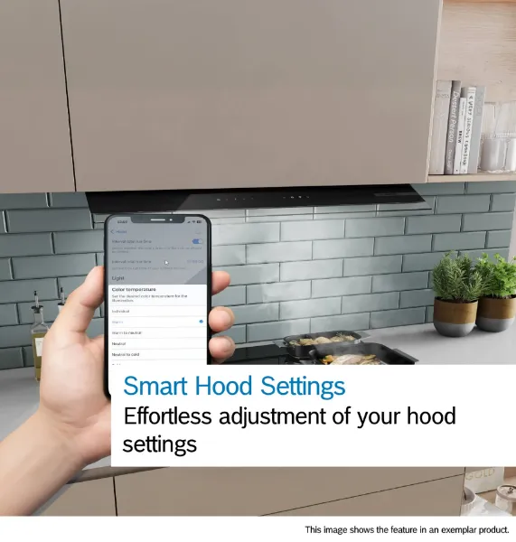 Bosch DBB67DP60B Integrated Design Hood in Matt black 