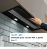 Bosch DBB67DP60B Integrated Design Hood in Matt black 