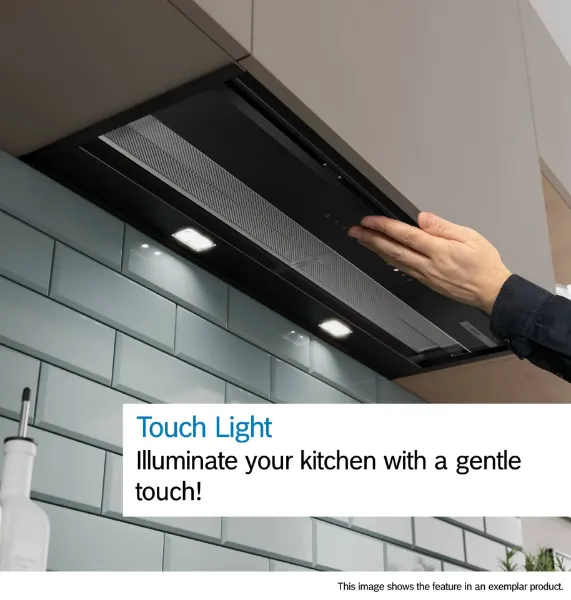 Bosch DBB67DP60B Integrated Design Hood in Matt black 