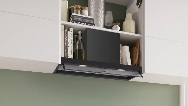 Bosch DBB85CC60B Integrated Design Hood in Matt Black 