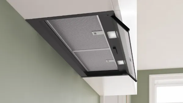 Bosch DBB85CC60B Integrated Design Hood in Matt Black 