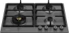 Bertazzoni P604LPRONE Professional Series 60cm 4 Burner with Wok Burner Gas Hob in Matt Black