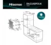 Hisense BI622ABPGUK  Built In Electric Single Steam, Plug & Play Oven - Jet Black