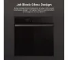 Hisense BI622ABPGUK  Built In Electric Single Steam, Plug & Play Oven - Jet Black