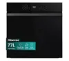Hisense BI622ABPGUK  Built In Electric Single Steam, Plug & Play Oven - Jet Black