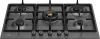 Bertazzoni P755CPRONE Professional Series 75cm 5 Burner with Wok Burner Gas Hob in Matt Black