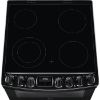 AEG CCB6741ACB 6000 SteamBake 60cm Freestanding Electric Ceramic Cooker Black_Above View