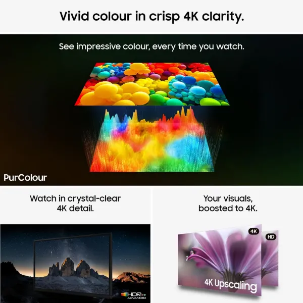Samsung UE75U8020HKXXU 75" 4K Crystal UHD Vision AI Smart TV