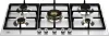 Bertazzoni P905CPROX Professional Series 90cm 5 Burner with Central Wok Burner Gas Hob in Stainless Steel