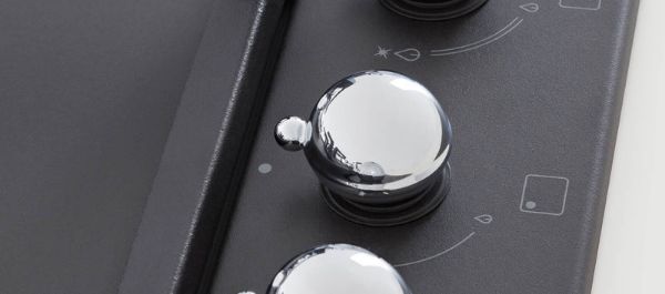 Bertazzoni P604HERNE Heritage Series 60cm 4 Burner Gas Hob in Matt Black