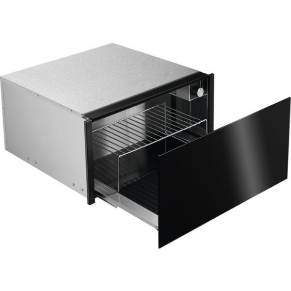 AEG OD8K21B 6000 Built In Warming Drawer Black_Angled View