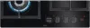AEG HKB64450NB 8000 FlameLight 60cm Gas On Glass Hob Black_Control Panel Detail
