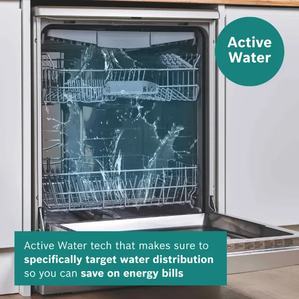 Bosch SMH4HVX14G Series 4 Fully-integrated dishwasher 60 cm 