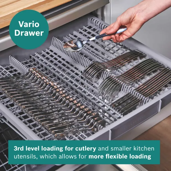 Bosch SMH4HVX14G Series 4 Fully-integrated dishwasher 60 cm 