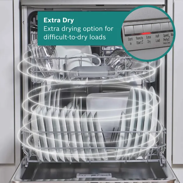Bosch SMH4HVX14G Series 4 Fully-integrated dishwasher 60 cm 
