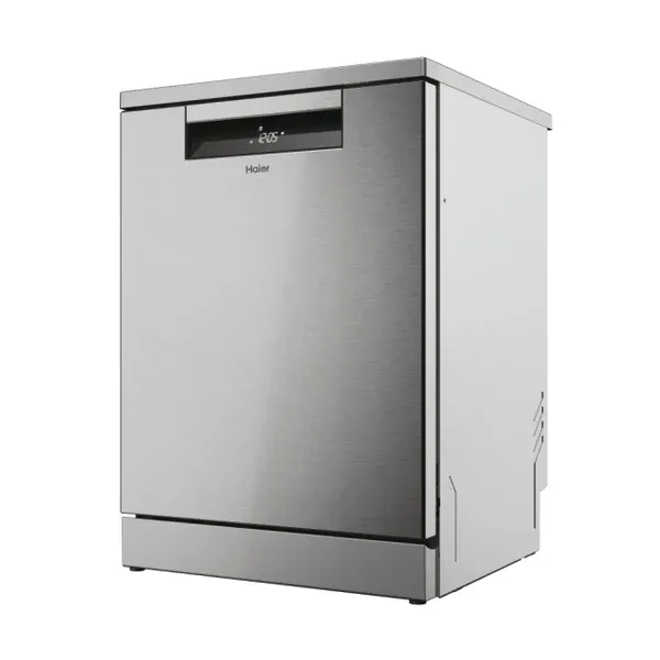 Haier XF 5C4M1X-80 I-Pro Shine Series 3 Dishwasher - Stainless Steel_angled view