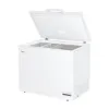Haier HCE301E Chest Freezer - White - 300L_angled view