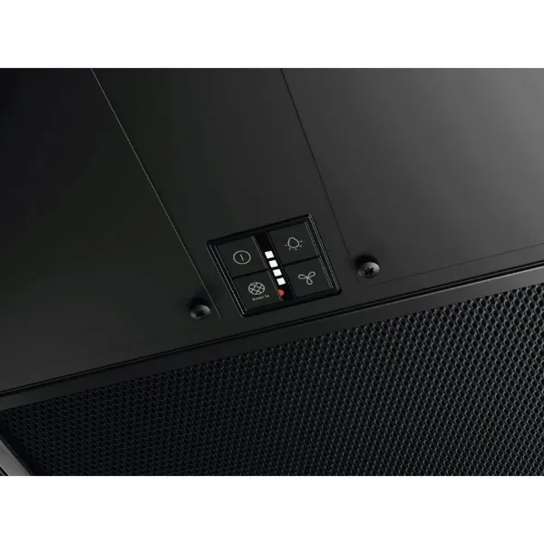 AEG NDC7721SB 7000 SilenceTech Ceiling Cooker Hood Matt Black_Control Panel Detail