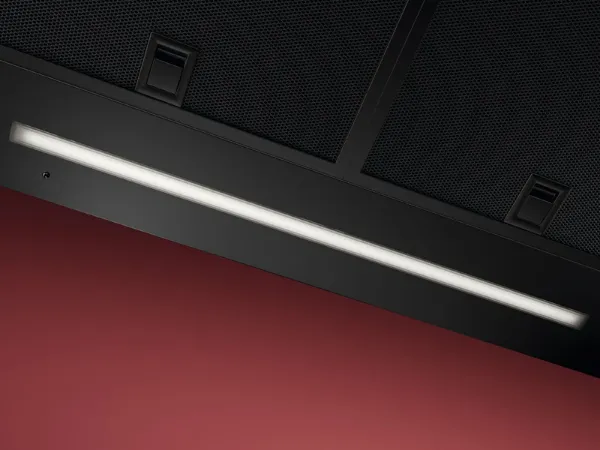 AEG GB87D71CB 8000 AuroraTech Wall Mounted Cooker Hood Black_AuroraTech Lighting Detail