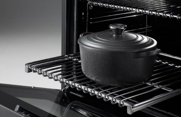 Bertazzoni PRO64L1ENET2 Professional 60cm Single Dual Fuel Cooker in Black