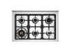 Bertazzoni PRO96L2EGIT2 Professional 90cm Double Dual Fuel Range Cooker in Yellow