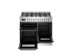 Bertazzoni PRO106L3ENET2 Professional 100cm Double Dual Fuel Range Cooker in Black