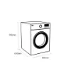 LG FDV709W 9kg Heat Pump Tumble Dryer - White