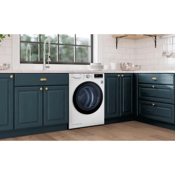 LG FDV709W 9kg Heat Pump Tumble Dryer - White