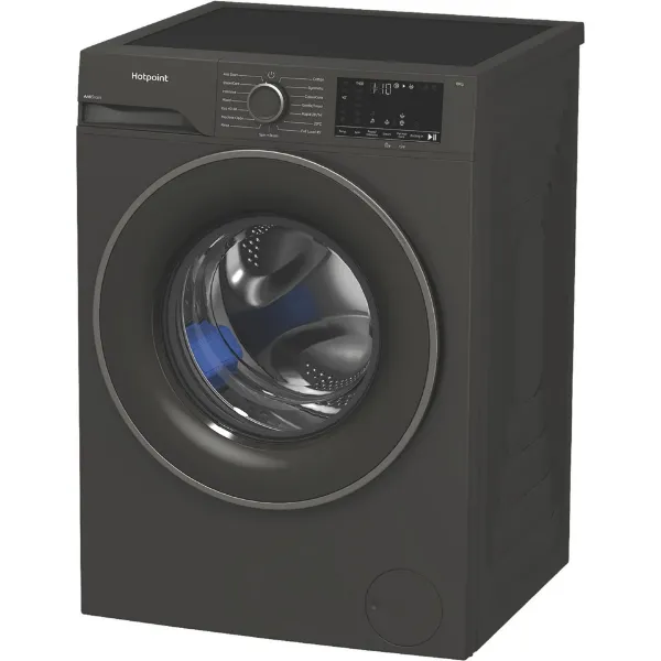 Hotpoint H101GANTISTAIN 10kg 1400 Spin Washing Machine with PetHairCare - Graphite