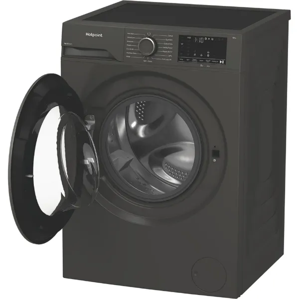Hotpoint H101GANTISTAIN 10kg 1400 Spin Washing Machine with PetHairCare - Graphite