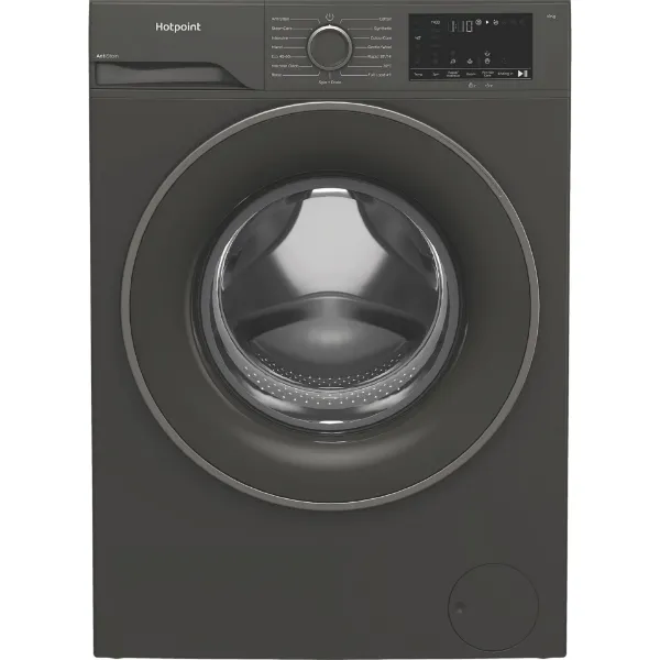 Hotpoint H101GANTISTAIN 10kg 1400 Spin Washing Machine with PetHairCare - Graphite