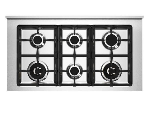 Bertazzoni PRO116L3EART2 Professional 110cm Triple Dual Fuel Range Cooker in Orange
