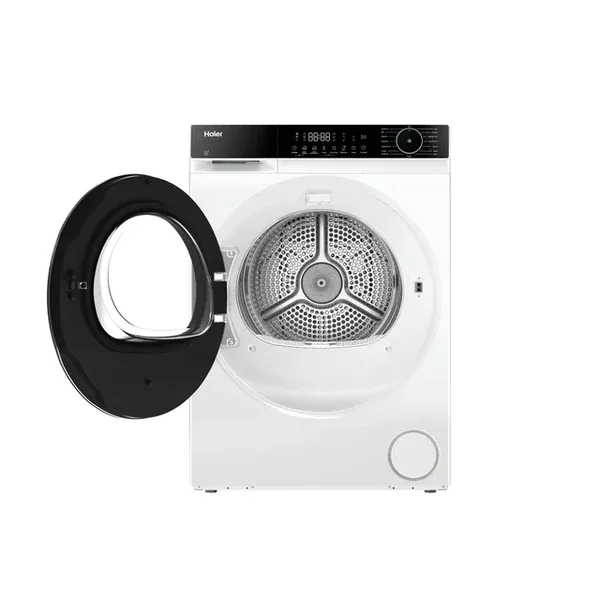 Haier HD120-E357U1-UK X5 (Heat Pump) Tumble Dryer - White - 12KG_open