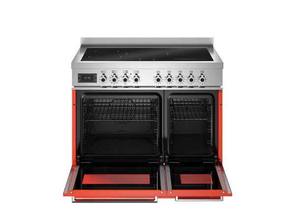 Bertazzoni PRO95I2EART2 Professional 90cm Induction Range Cooker in Orange