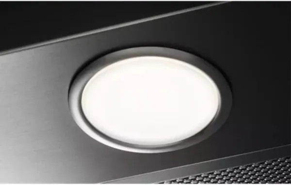 AEG DGE5861HM 6000 Hob2Hood Integrated Canopy Cooker Hood Stainless Steel_LED Spotlight Detail