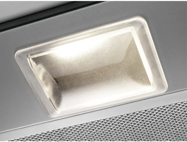 AEG DGX3523S 3000 ExtractionTech Integrated Canopy Cooker Hood Grey_LED Lighting Detail