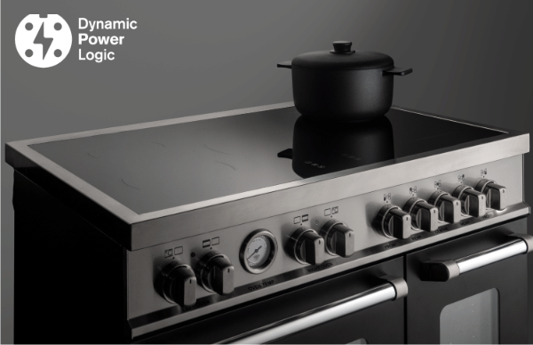 Bertazzoni PRO105I3EXT2 Professional 100cm Triple Induction Range Cooker in Stainless Steel