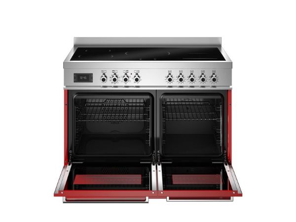 Bertazzoni PRO105I2EROT2 Professional 100cm Double Induction Range Cooker in Red