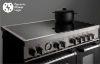 Bertazzoni PRO115I3EXT2 Professional 110cm Triple Induction Range Cooker in Stainless Steel