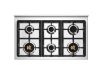 Bertazzoni HER106L3ENET2 Heritage 100cm Triple Dual Fuel Range Cooker in Black