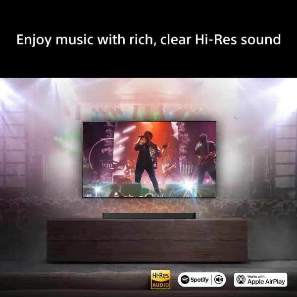 Sony HTA7100.CEK BRAVIA Theatre Bar 7 Dolby Atmos Soundbar - Black_sound