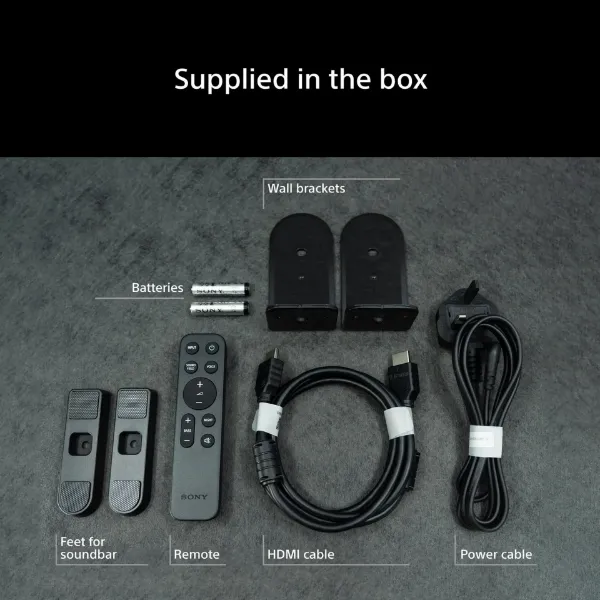Sony HTA7100.CEK BRAVIA Theatre Bar 7 Dolby Atmos Soundbar - Black_contents