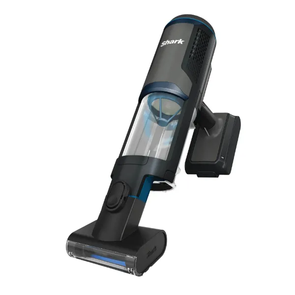 Shark BH102UK PowerBoost Pet Handheld Vacuum - 40 Minutes Run Time - Charcoal with Blue_front