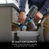 Shark BH102UK PowerBoost Pet Handheld Vacuum - 40 Minutes Run Time - Charcoal with Blue_capacity