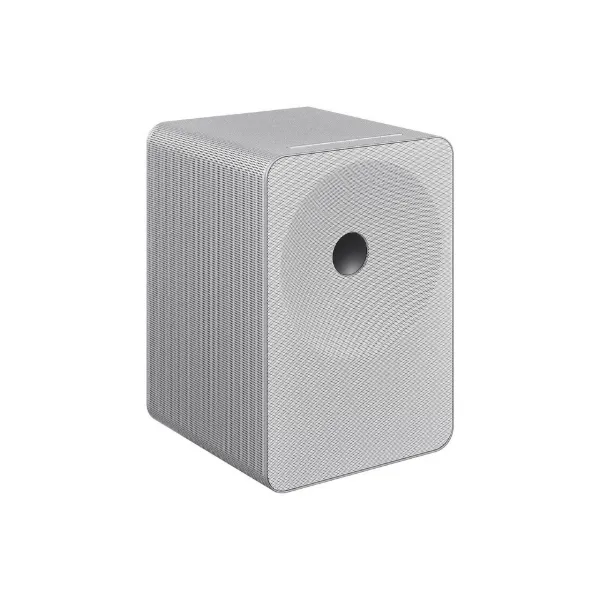 Samsung HW-LS71H/XU Multi-Directional Music Studio 7 WiFi-Bluetooth Wireless Speaker - White_angled view