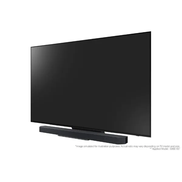 Samsung HW-Q600H/XU 3.1.2ch Q-Series Soundbar and Subwoofer - Titan Black_in use